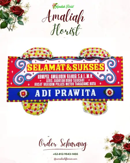 Papan Bunga Ucapan Selamat Panjalin Lor